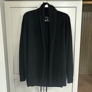 Bloomingdale’s Cashmere Open Cardigan Sweater